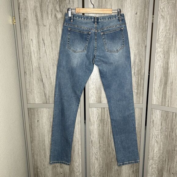 A.P.C. Jeans Size 29 Petit Standard Droit Etroit Straight Slim Leg Blue - Picture 5 of 6